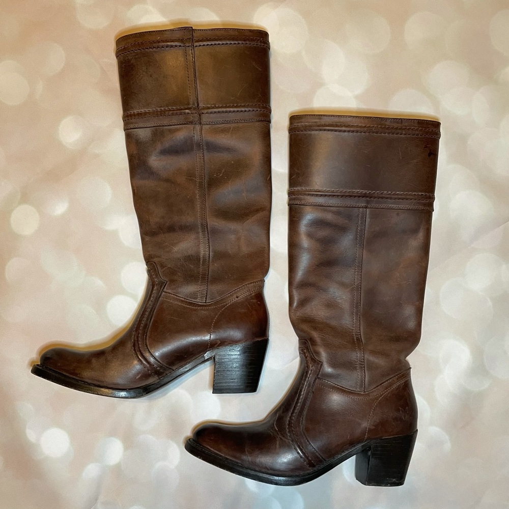 Frye Jane Boots - Brown - 8.5